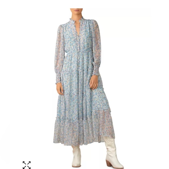 Elan Floral Print Maxi Dress - Picture 4 of 4